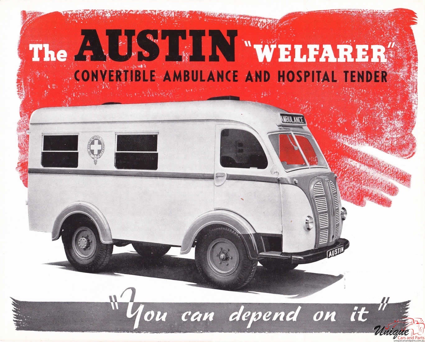 1950 Austin Welfarer Ambulance Brochure Page 6